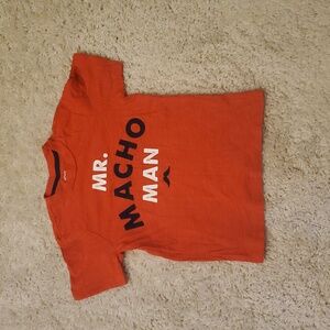 5 For $25 Carter's 'Mr. Macho Man' T-Shirt Boys Size 3T Orange